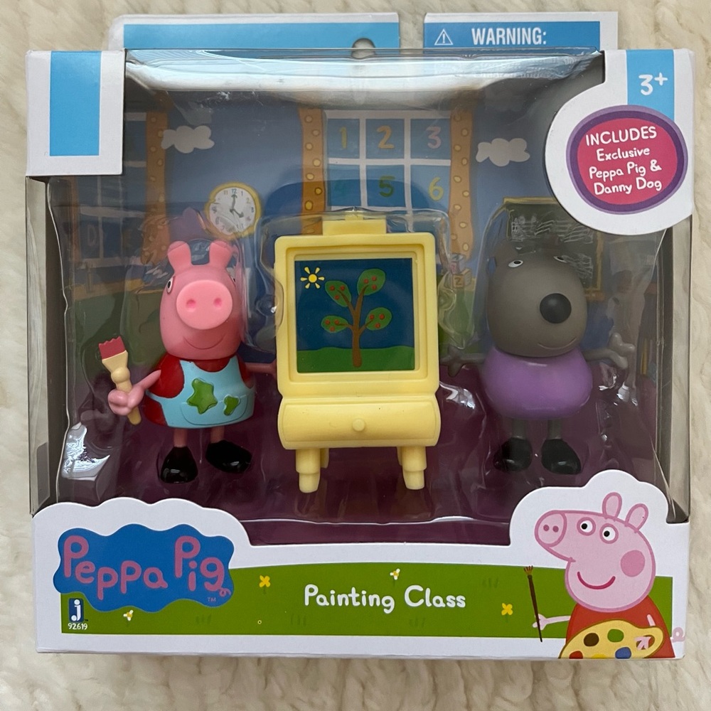 Peppa pig painting class